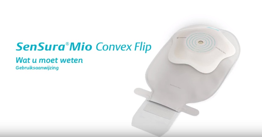 SenSura® Mio Convex Flip 1-delig open stomazakje