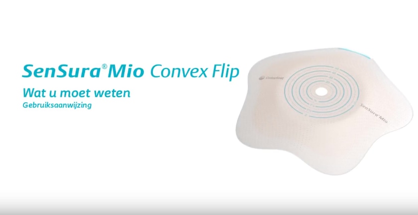 SenSura® Mio Convex Flip huidplak