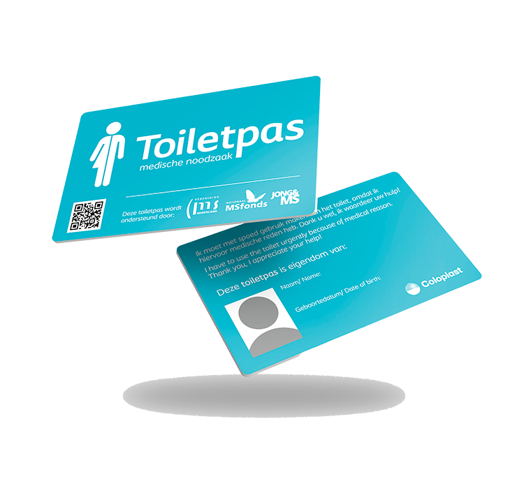 TIJDELIJK: Gepersonaliseerde Toiletpas