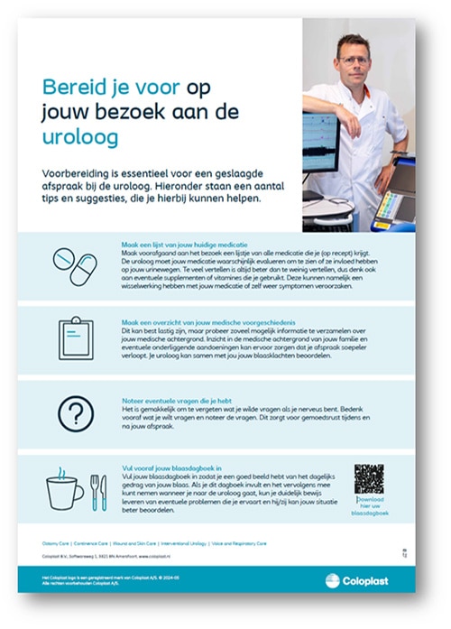 Gesprek met uroloog