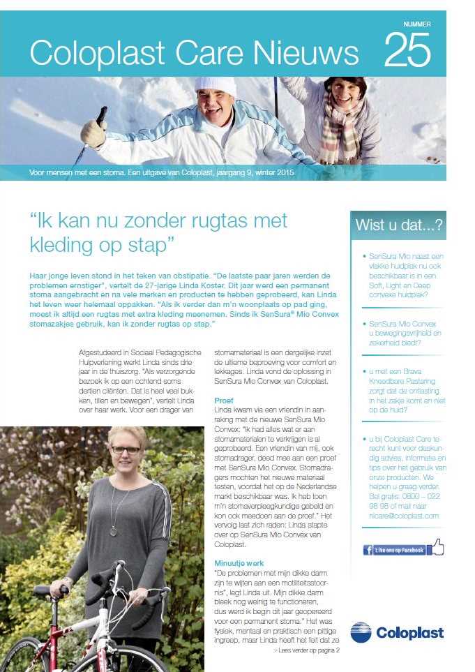 Coloplast Care nieuwsbrief