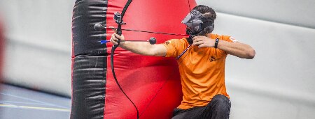archery battle peristeen midzomerfeest